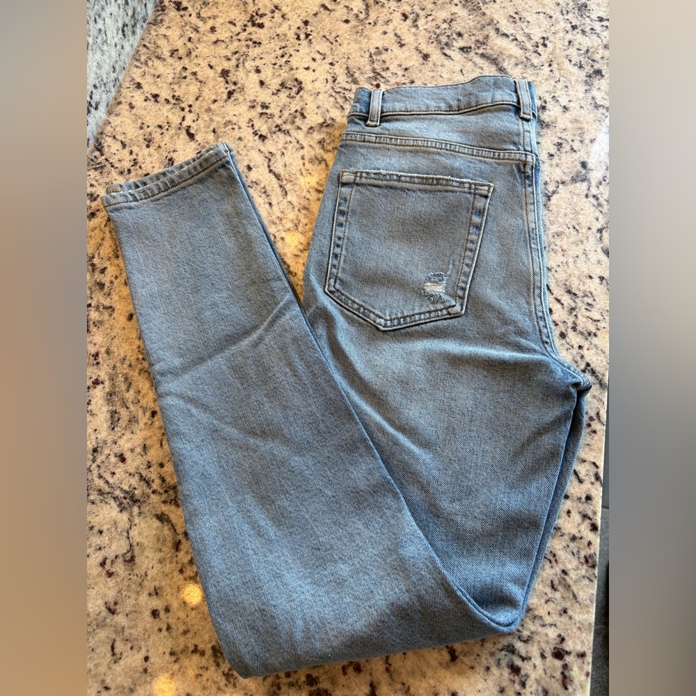 Reformation Light Blue Skinny Jeans